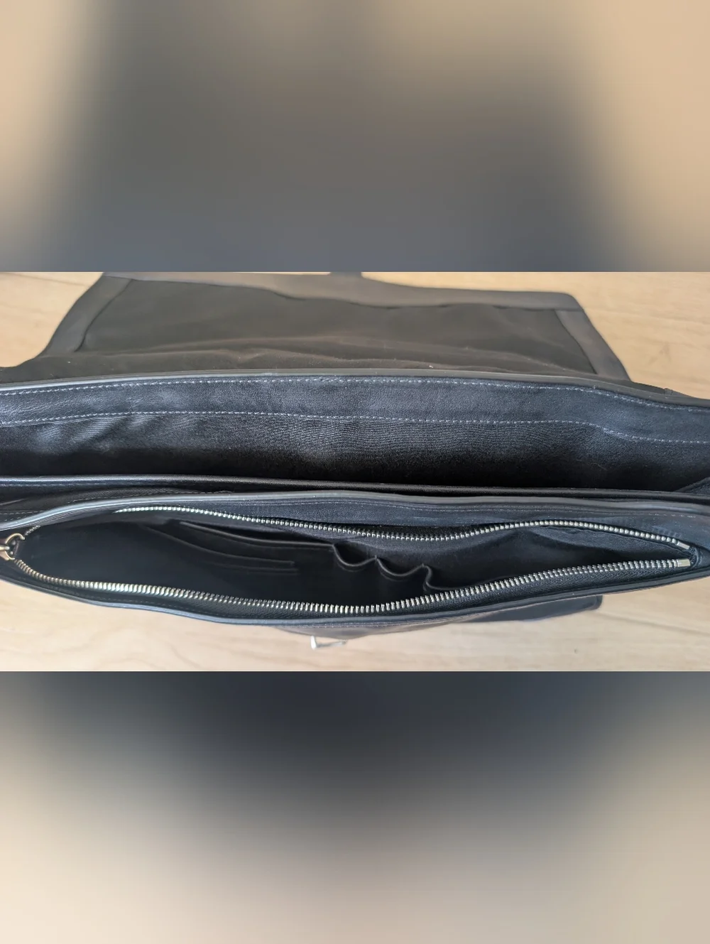 Coach Black Leather Men’s Briefcase Bag